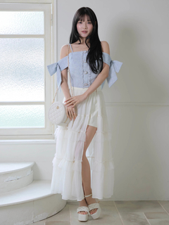 LIP SERVICE(リップサービス) |2wayティアードロングスカート