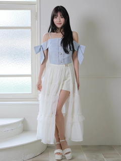 LIP SERVICE(リップサービス) |2wayティアードロングスカート