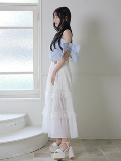 LIP SERVICE(リップサービス) |2wayティアードロングスカート