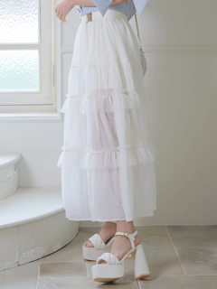 LIP SERVICE(リップサービス) |2wayティアードロングスカート