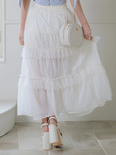 LIP SERVICE(リップサービス) |2wayティアードロングスカート