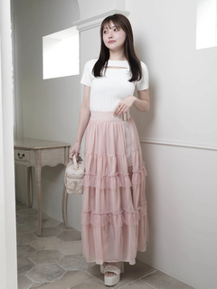 LIP SERVICE(リップサービス) |2wayティアードロングスカート