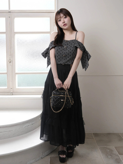 LIP SERVICE(リップサービス) |2wayティアードロングスカート