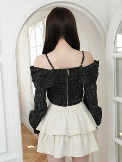 LIP SERVICE(リップサービス) |インナーショーパン付フリルティアードスカート