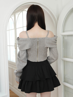 LIP SERVICE(リップサービス) |インナーショーパン付フリルティアードスカート