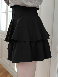 LIP SERVICE(リップサービス) |インナーショーパン付フリルティアードスカート