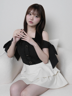 LIP SERVICE(リップサービス) |インナーショーパン付フリルティアードスカート