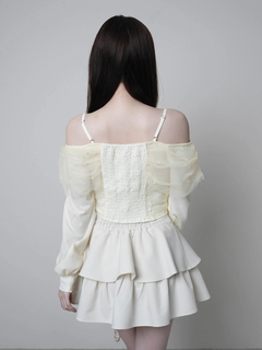 LIP SERVICE(リップサービス) |インナーショーパン付フリルティアードスカート