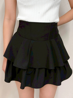 LIP SERVICE(リップサービス) |インナーショーパン付フリルティアードスカート