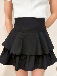 LIP SERVICE(リップサービス) |インナーショーパン付フリルティアードスカート