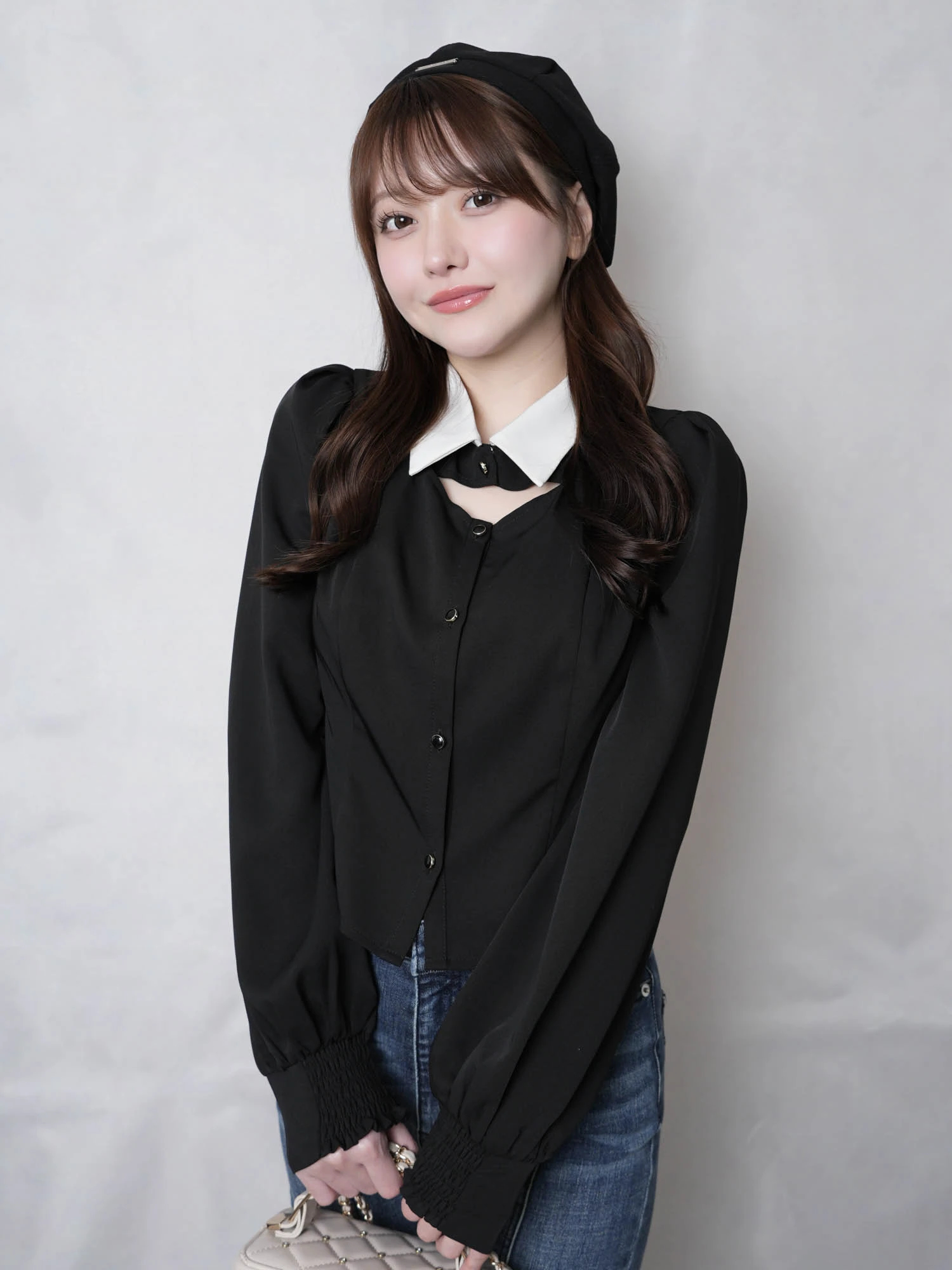 LIP SERVICE（リップサービス）｜ デコルテオープンロングスリーブ