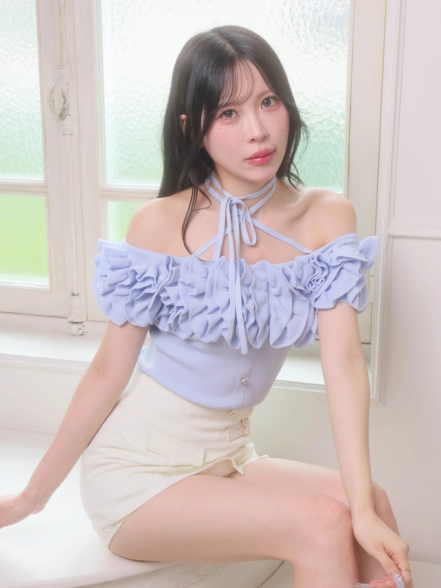 Her lip to＊ショートパンツ&ハンガー付き Her lip to パンツ Front