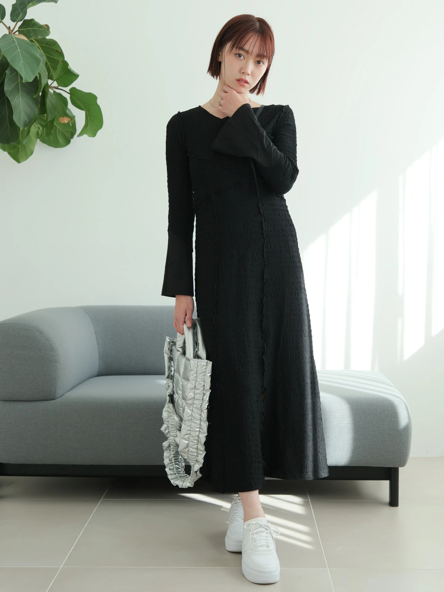 LADYMADE（レディメイド）｜ アシメメローカットワンピース アイテムの