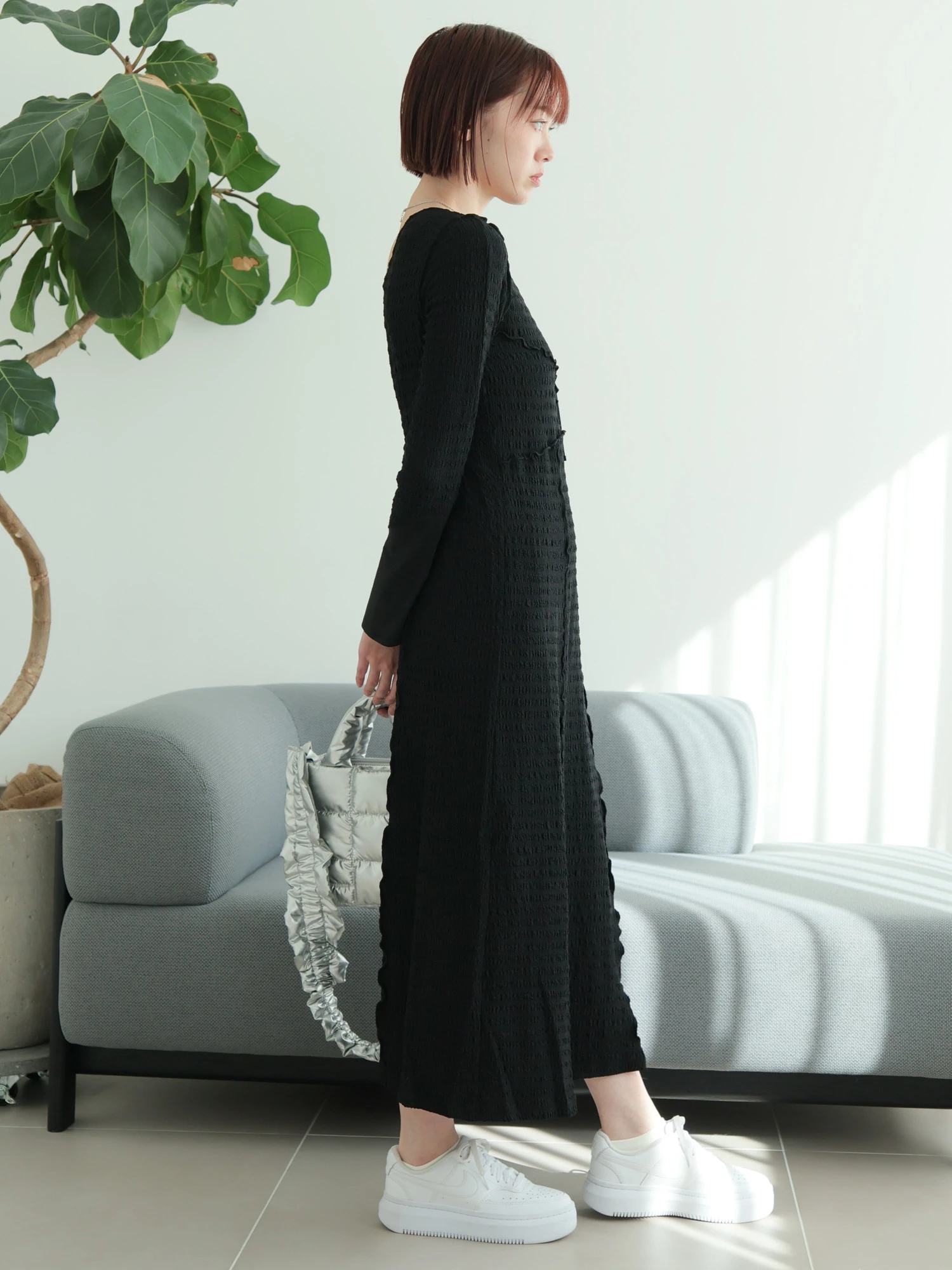 LADYMADE（レディメイド）｜ アシメメローカットワンピース アイテムの