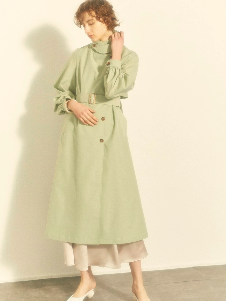 LADYMADE(レディメイド) |サイドデザインフレアトレンチコート