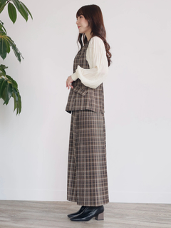 LADYMADE(レディメイド) |ウエストシャーリングワッシャーブラウス