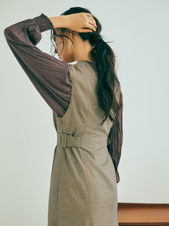 LADYMADE(レディメイド) |ウエストシャーリングワッシャーブラウス