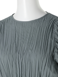 LADYMADE(レディメイド) |ウエストシャーリングワッシャーブラウス