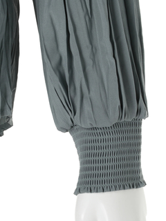 LADYMADE(レディメイド) |ウエストシャーリングワッシャーブラウス