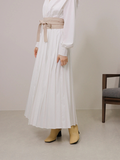 LADYMADE(レディメイド) |サッシュベルトプリーツシャツワンピース