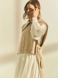 LADYMADE(レディメイド) |サッシュベルトプリーツシャツワンピース