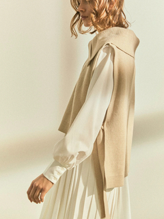 LADYMADE(レディメイド) |サッシュベルトプリーツシャツワンピース