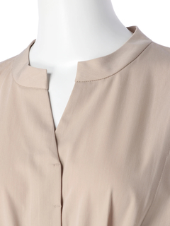 LADYMADE(レディメイド) |サッシュベルトプリーツシャツワンピース