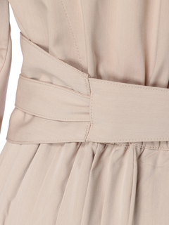 LADYMADE(レディメイド) |サッシュベルトプリーツシャツワンピース