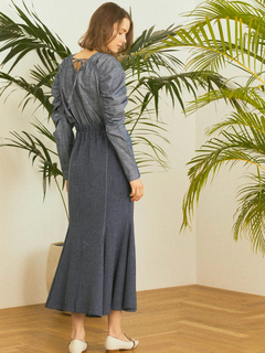 LADYMADE(レディメイド) |ギャザーショルダーデニムブラウス