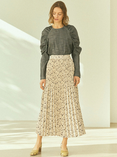 LADYMADE(レディメイド) |ギャザーショルダーデニムブラウス