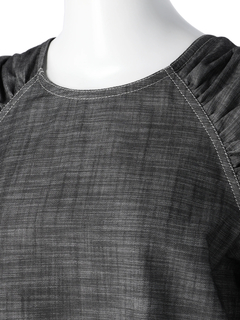 LADYMADE(レディメイド) |ギャザーショルダーデニムブラウス