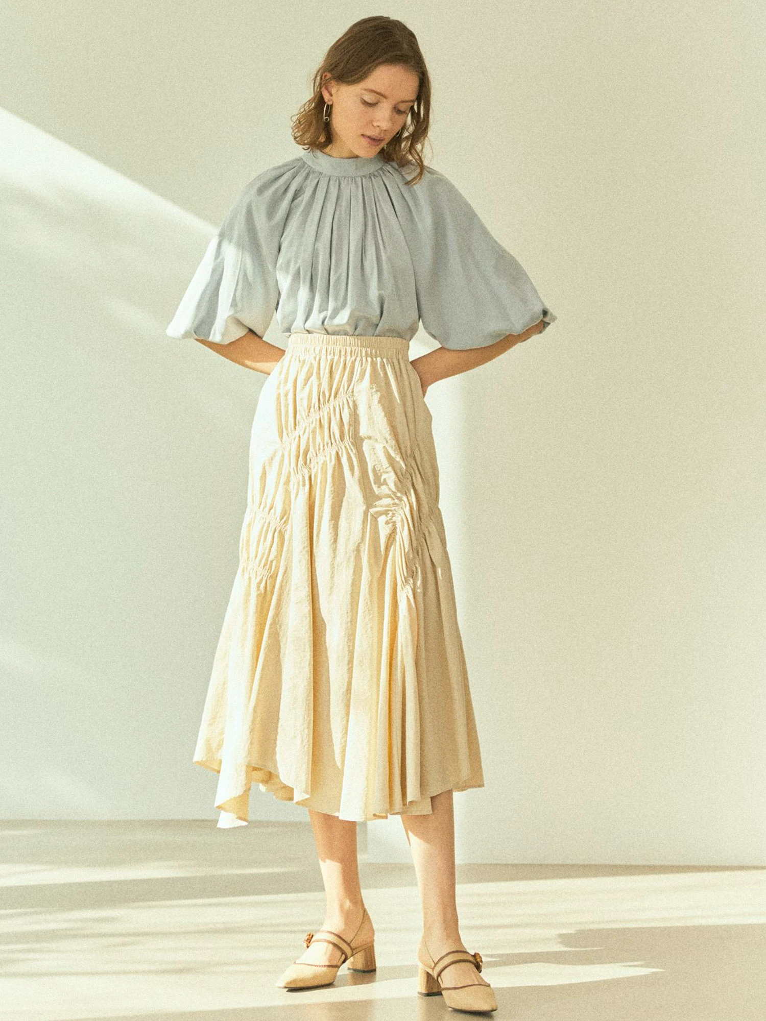 ADEAM アディアム Marie Skirt 美品 atelier SOMETHING MERMAID DENIM SKIRT/マーメイドデニム