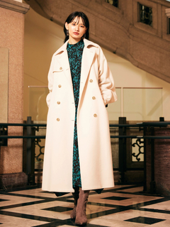 LADYMADE(レディメイド) |フリルヨークウールコート