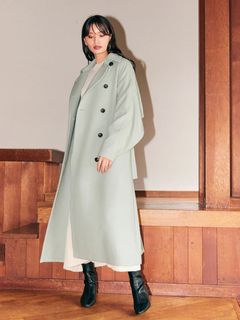 LADYMADE(レディメイド) |フリルヨークウールコート