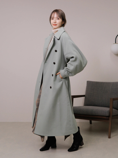 LADYMADE(レディメイド) |フリルヨークウールコート