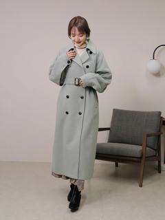 LADYMADE(レディメイド) |フリルヨークウールコート