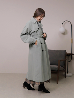 LADYMADE(レディメイド) |フリルヨークウールコート
