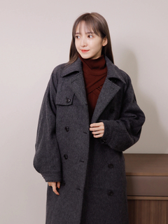 LADYMADE(レディメイド) |フリルヨークウールコート