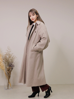 LADYMADE(レディメイド) |フリルヨークウールコート