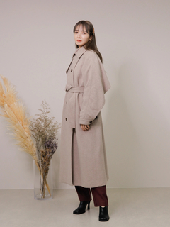 LADYMADE(レディメイド) |フリルヨークウールコート