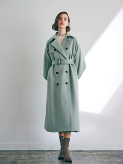 LADYMADE(レディメイド) |フリルヨークウールコート