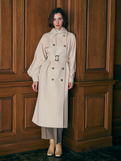 LADYMADE(レディメイド) |フリルヨークウールコート