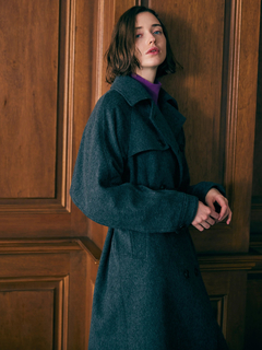 LADYMADE(レディメイド) |フリルヨークウールコート