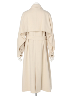 LADYMADE(レディメイド) |フリルヨークウールコート