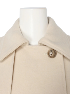 LADYMADE(レディメイド) |フリルヨークウールコート