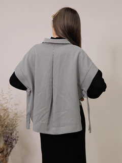 LADYMADE(レディメイド) |シャツベストレイヤードプリーツニットワンピース