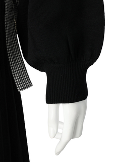 LADYMADE(レディメイド) |シャツベストレイヤードプリーツニットワンピース