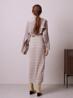 LADYMADE(レディメイド) |ショートニットレイヤードワンピース