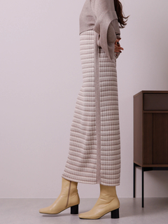 LADYMADE(レディメイド) |ショートニットレイヤードワンピース