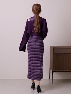 LADYMADE(レディメイド) |ショートニットレイヤードワンピース